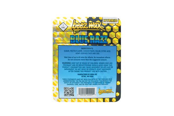 Mini Gummies Blu Raz
