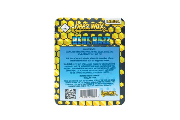 Mini Gummies Blu Raz