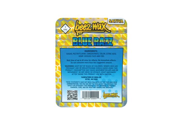 Mini Gummies Blu Raz