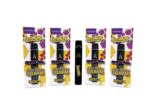 3 Gram THC Disposable Grape Ape