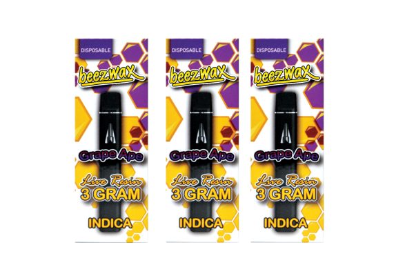 3 Gram THC Disposable Grape Ape