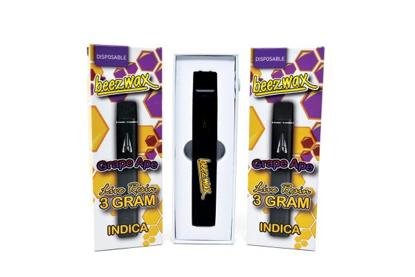 3 Gram THC Disposable Grape Ape