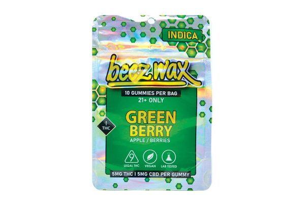 Holographic Green Berry THC Gummies