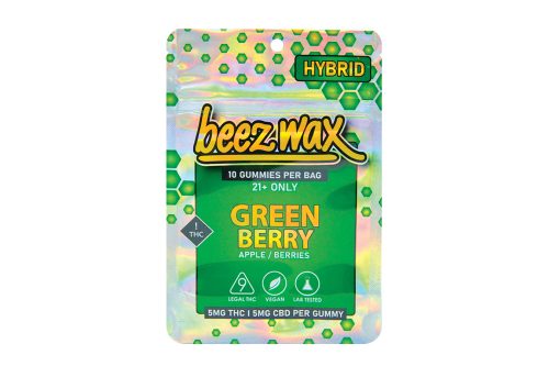 Holographic Green Berry THC Gummies