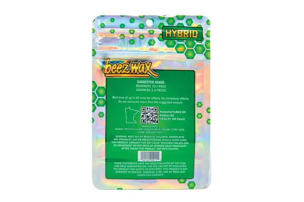 Holographic Green Berry THC Gummies