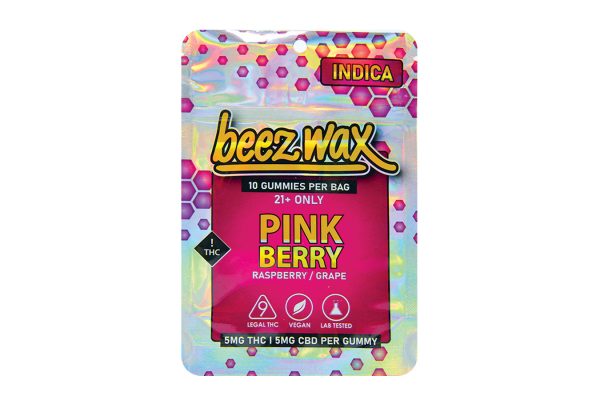 Holographic Pink Berry THC Gummies