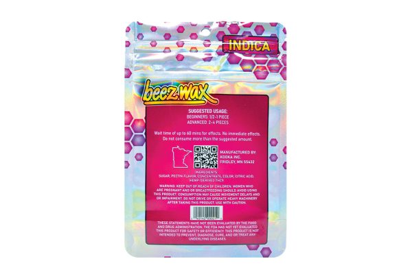 Holographic Pink Berry THC Gummies