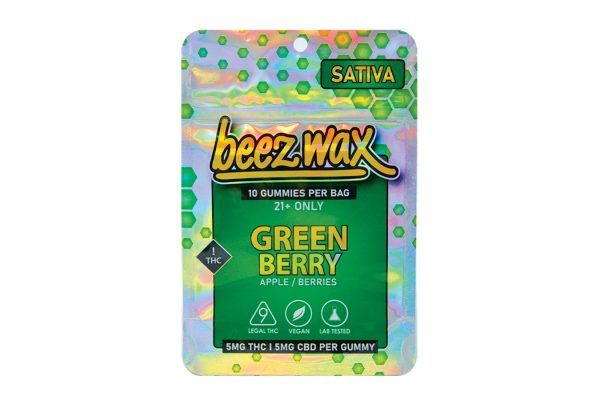 Holographic Green Berry THC Gummies