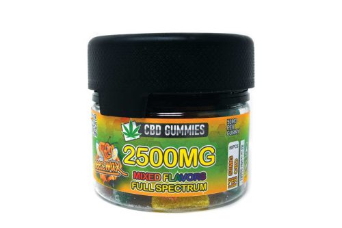 2500MG Mixed Flavor CBD Gummies