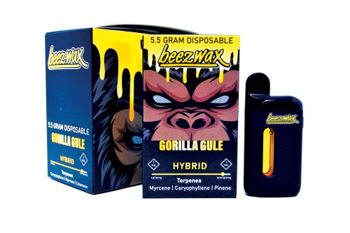 5.5 Gram THC Disposable Gorilla Glue