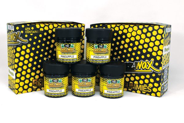 Beezwax Pineapple THC Gummies