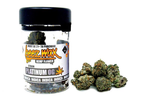 Beezwax Platinum OG Hemp Flower