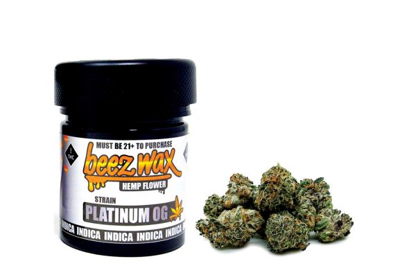 Beezwax Platinum OG Hemp Flower