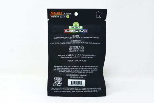 Mixed Flavor Rainbow Dash Gummies