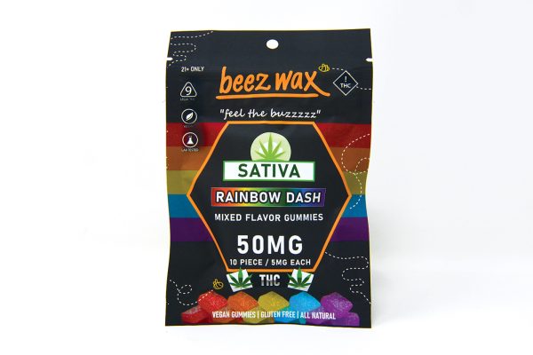 Mixed Flavor Rainbow Dash Gummies