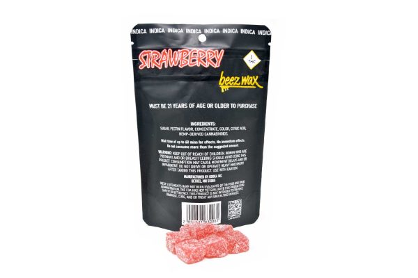 50MG THC Infused Strawberry Gummies