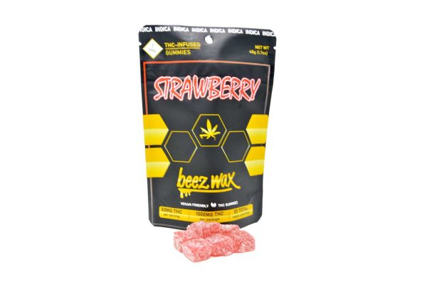 50MG THC Infused Strawberry Gummies