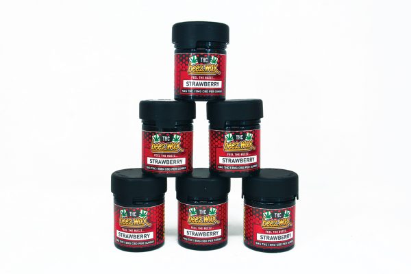 Beezwax Strawberry THC Gummies