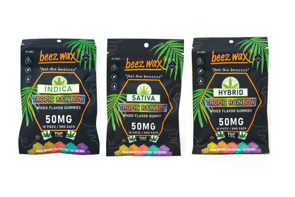 Mixed Flavor Tropical Rainbow Gummies