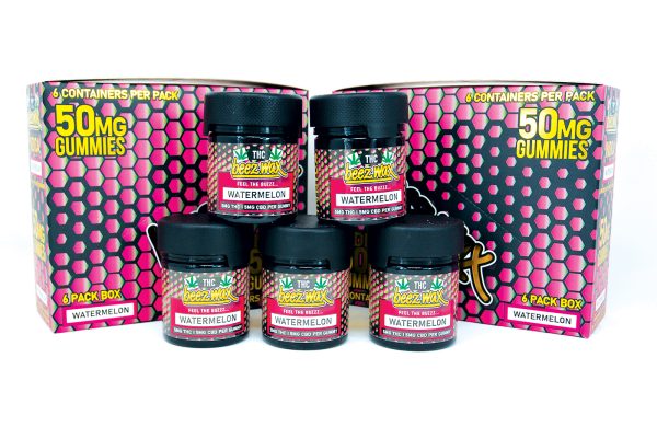 Beezwax Watermelon THC Gummies