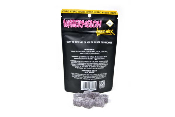 50MG THC Infused Watermelon Gummies
