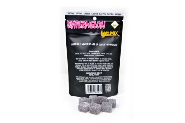 50MG THC Infused Watermelon Gummies