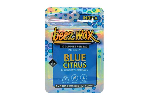 Holographic Blue Citrus THC Gummies