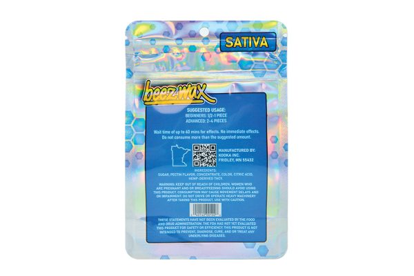 Holographic Blue Citrus THC Gummies