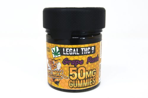 Beezwax Grape Rush THC Gummies