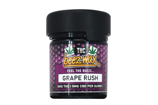 Beezwax Grape Rush THC Gummies