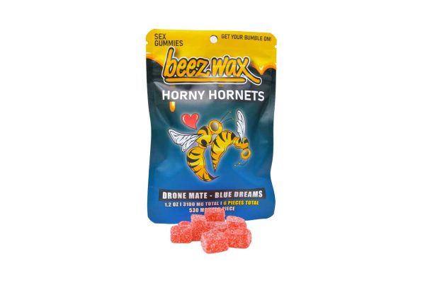 1.2oz Horny Hornets Drone Mates Sex Gummies