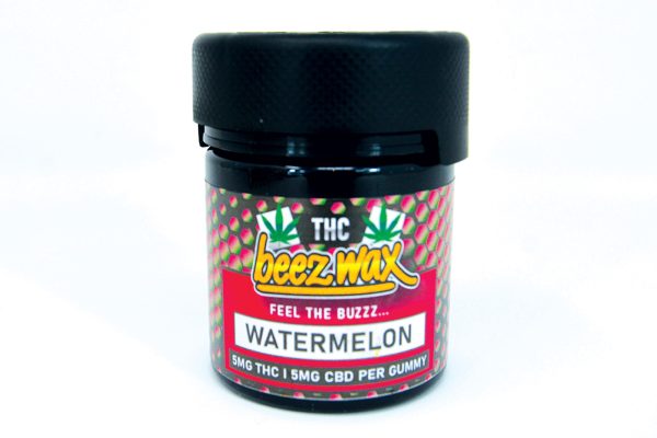 Beezwax Watermelon THC Gummies