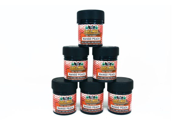 Beezwax Mango Peach THC Gummies