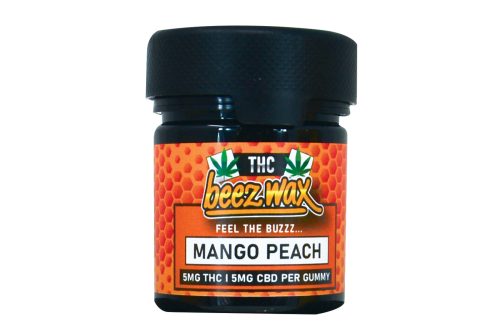 Beezwax Mango Peach THC Gummies
