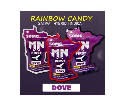 Dove Rainbow Candy Gummies